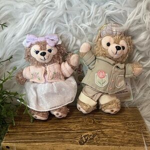 Disney Duffy and friends ShellieMay & Sailor Bear Cute Plush Keychain Pendant